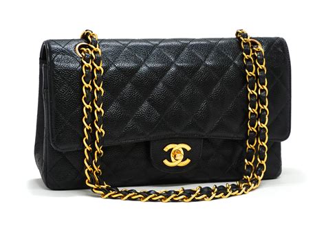 classic black chanel purse|black chanel purse for sale.